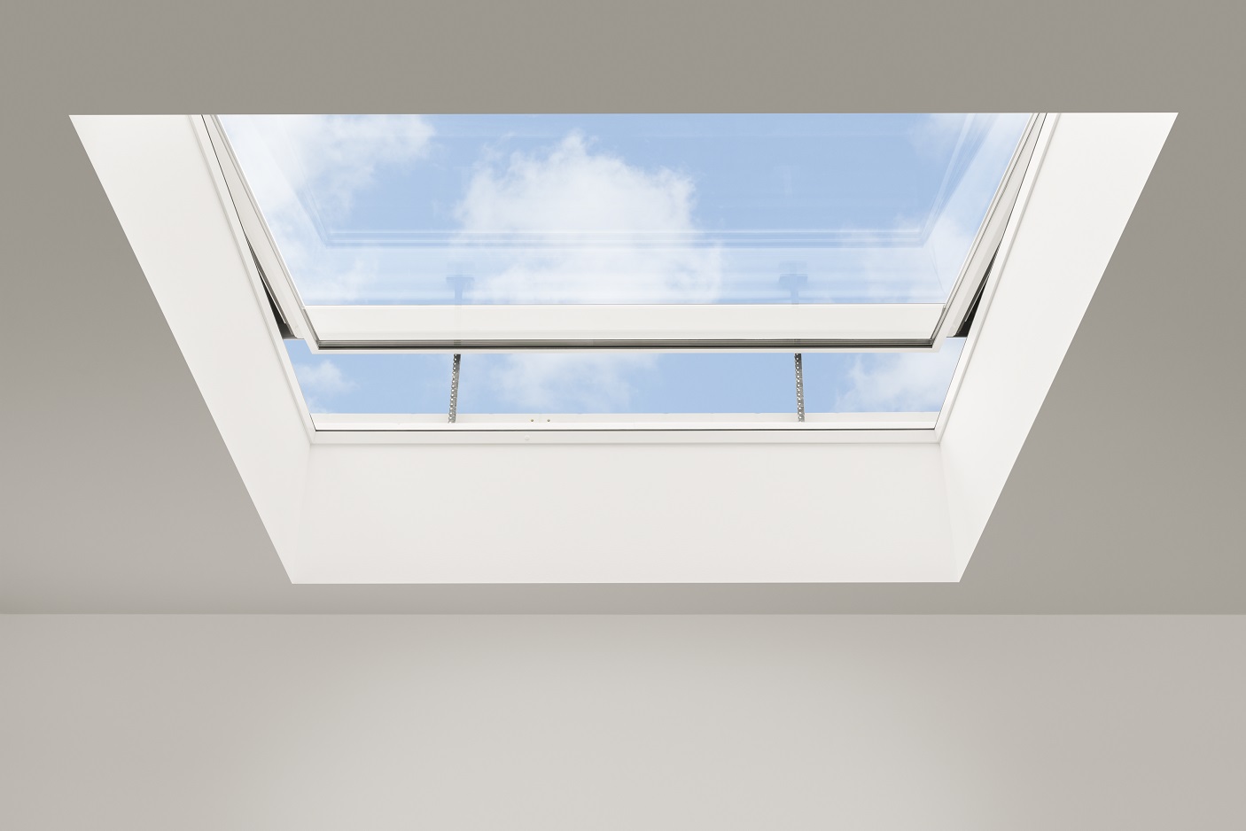 Finestra per tetti piani fissa CFU con doppio vetro 60x60